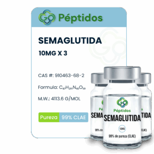 Semaglutida (Combo de tres) 10 mg x3 = 30 mg