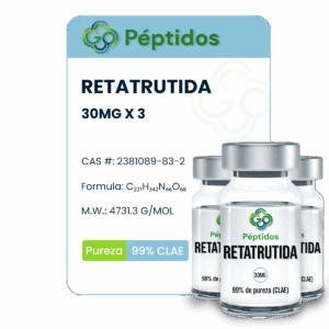 Retatrutida (Combo de tres) 30 mg x3 = 90 mg