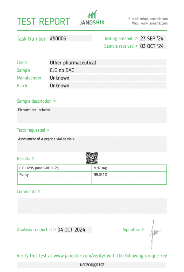CJC sin DAC 10 mg - Image 2
